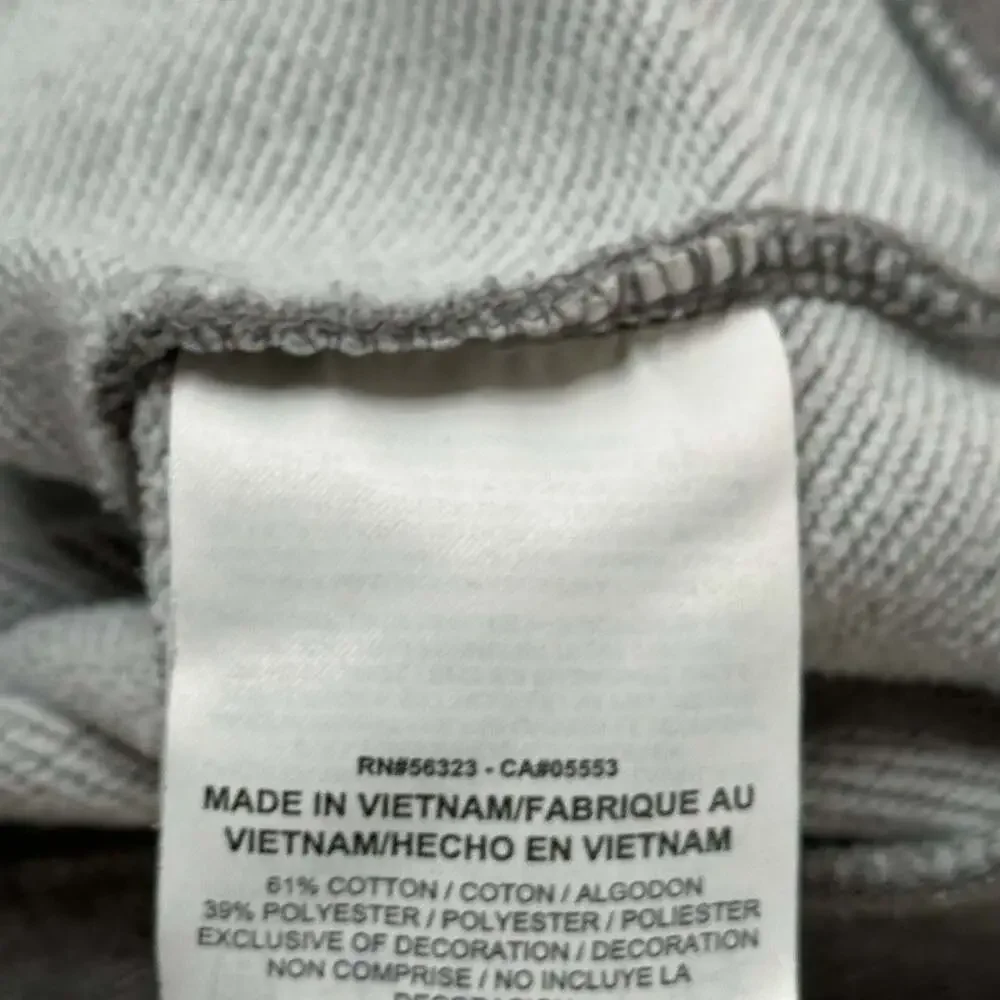 Jordan Jumpman Air Full-Zip Gray Hoodie with Sleeve Branding